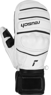 Reusch World Champ Mitten 6301405 1101 white black front